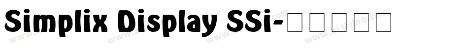 Simplix Display SSi字体转换